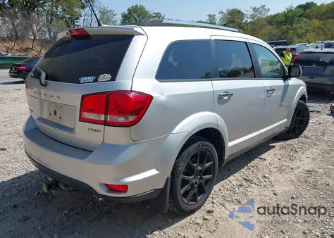 2012 Dodge Journey Crew из США, поврежденный, VIN 3C4PDDDG1CT148408